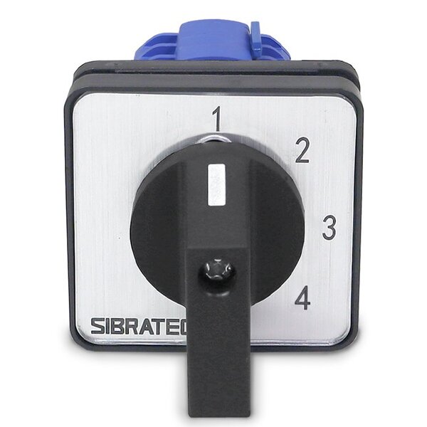 Chave Rotativa Seletora Unipolar 20a | Lw28-20 5 Posições